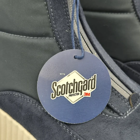 NIB White Mountain Downtown Zip-Up Platform Winter Boots, Navy/Multi/Smooth, 11 - Picture 2 of 16